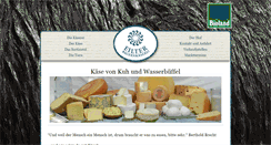 Desktop Screenshot of eilter-bauernkaese.de
